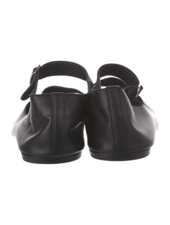 Maison Margiela Leather Mary Jane Flats