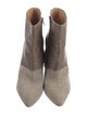 Maison Margiela Leather Crystal Embellishments Boots