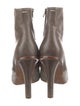 Maison Margiela Leather Crystal Embellishments Boots