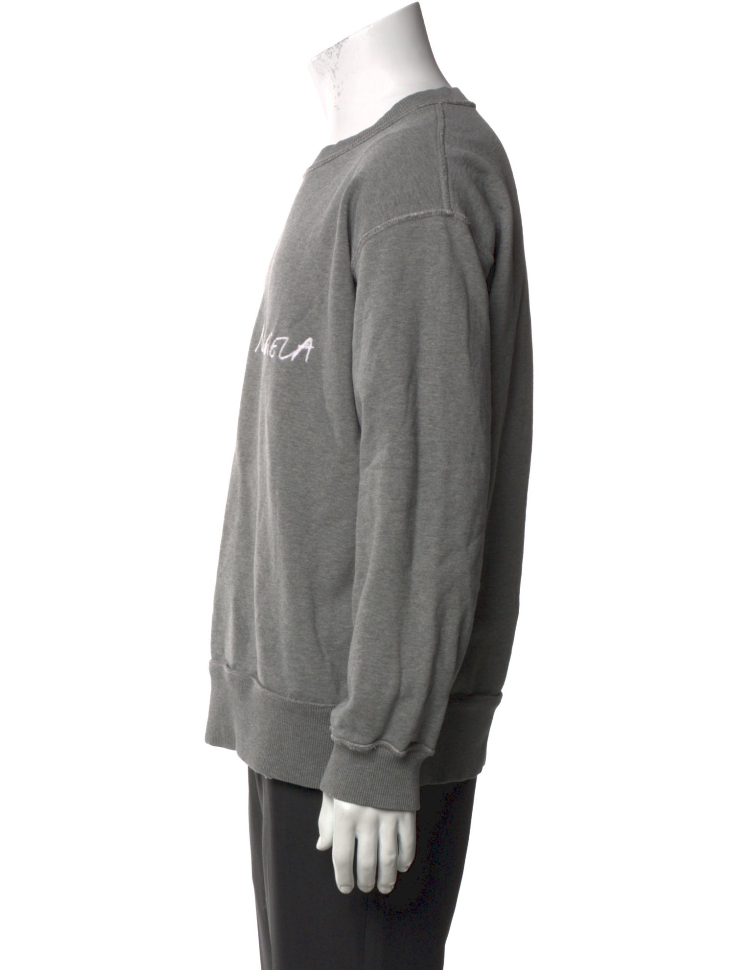 Maison Margiela Graphic Print Crew Neck Sweatshirt