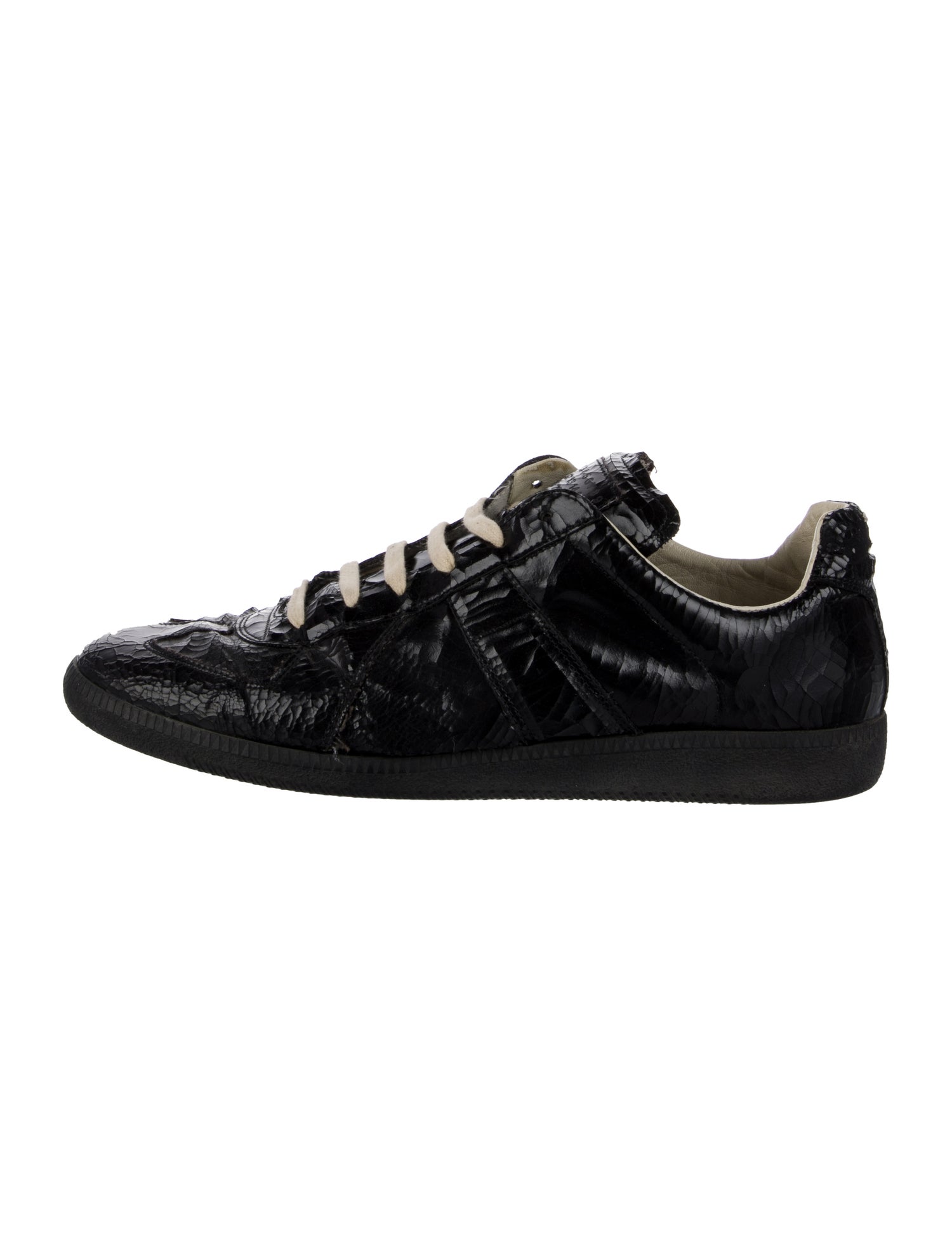 Maison Margiela Patent Leather Sneakers