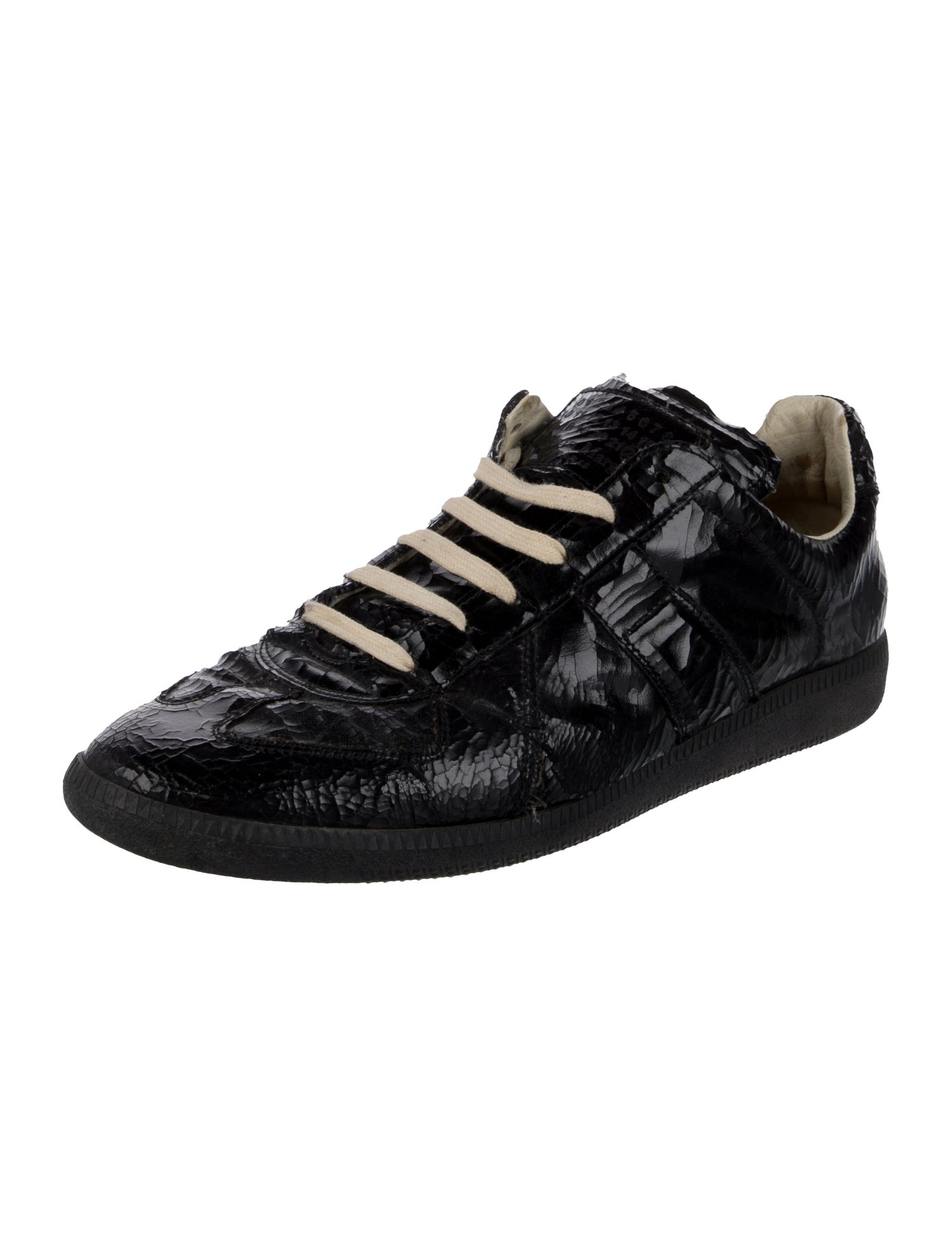 Maison Margiela Patent Leather Sneakers