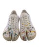 Maison Margiela Canvas Distressed Accents Sneakers