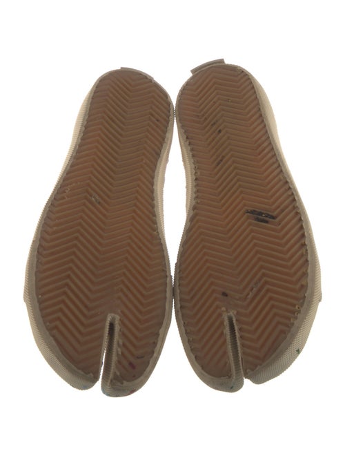 Maison Margiela Canvas Distressed Accents Sneakers