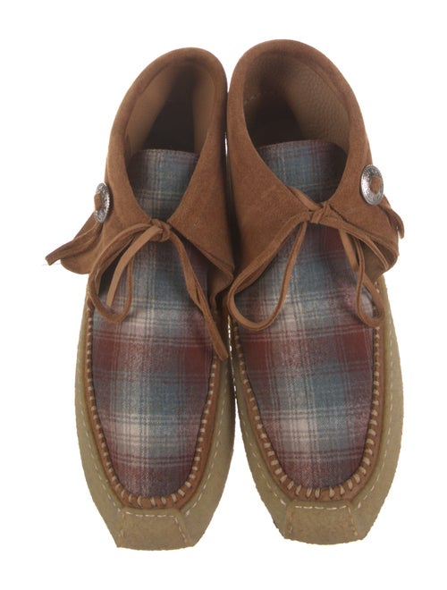 Maison Margiela Suede Lace-Up Boots