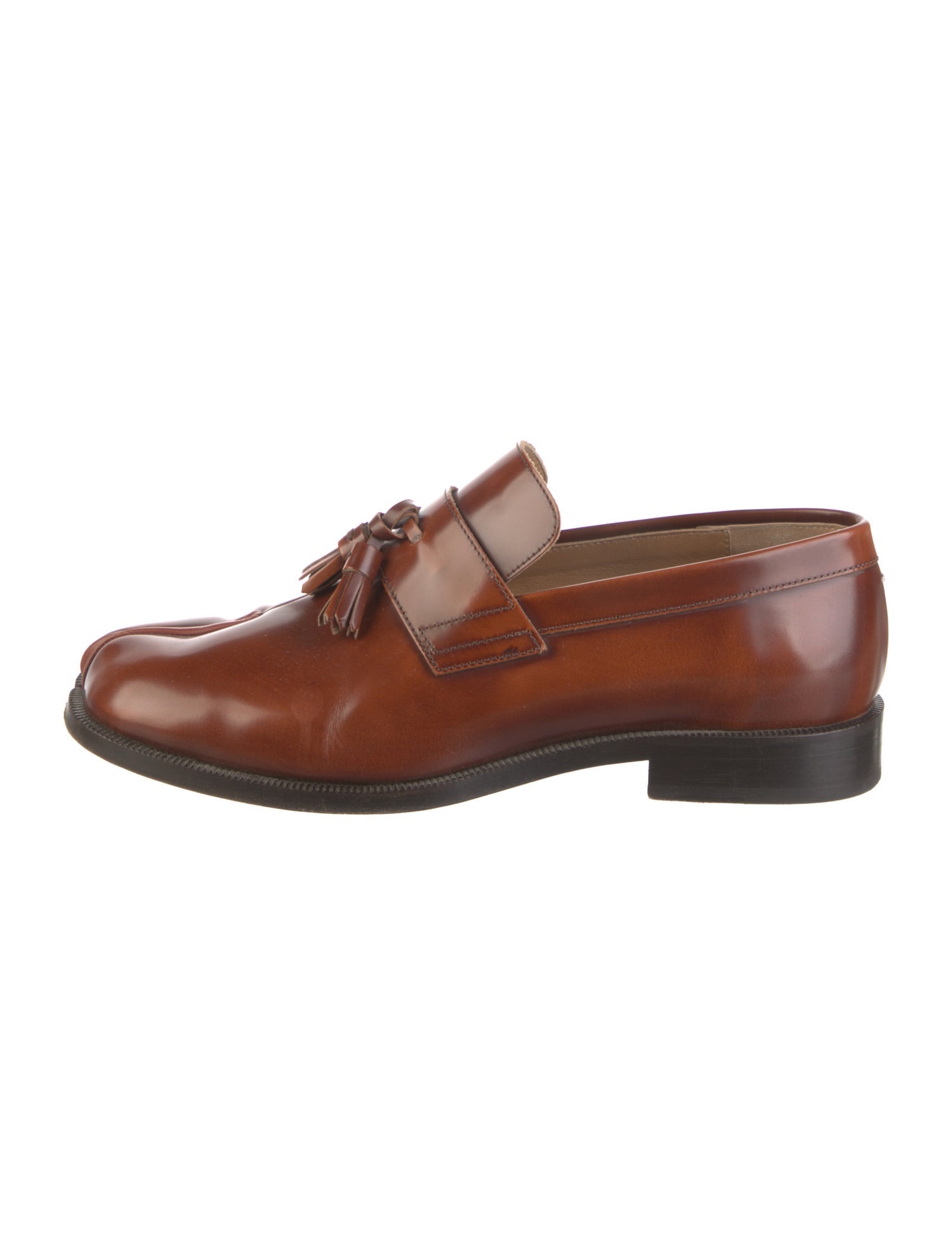 Maison Margiela Tabi Leather Dress Loafers