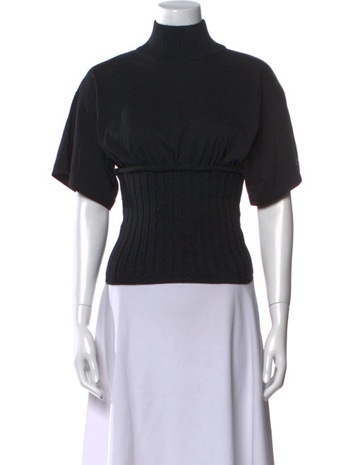 MM6 Maison Margiela 2023 Turtleneck Crop Top