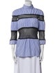 Maison Margiela 2018 Striped Blouse