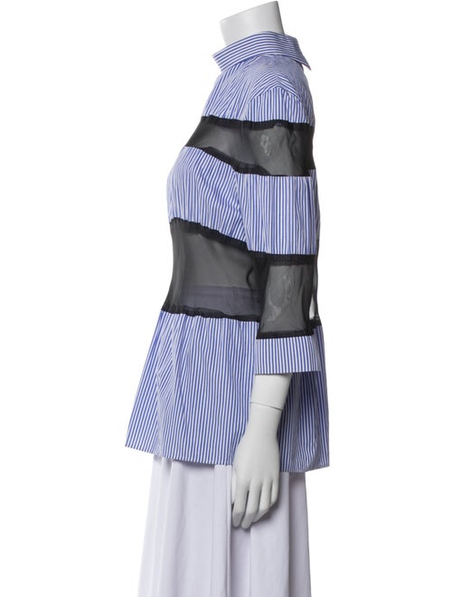 Maison Margiela 2018 Striped Blouse