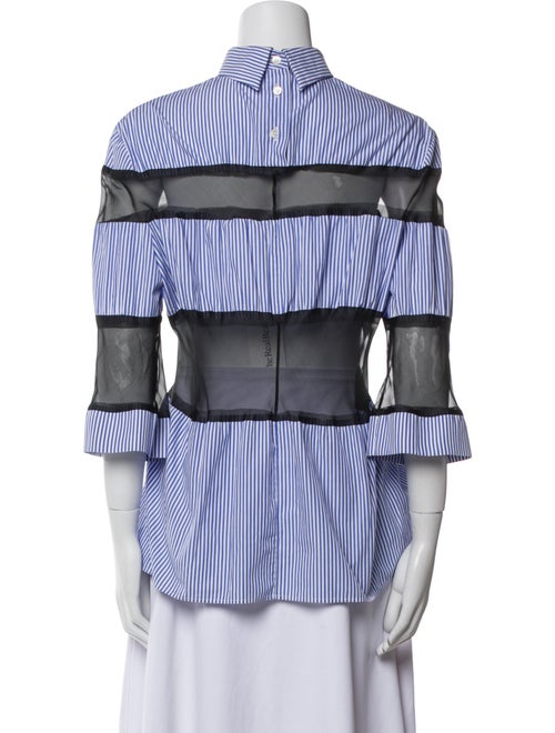 Maison Margiela 2018 Striped Blouse