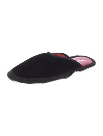 Maison Margiela Velvet Slippers