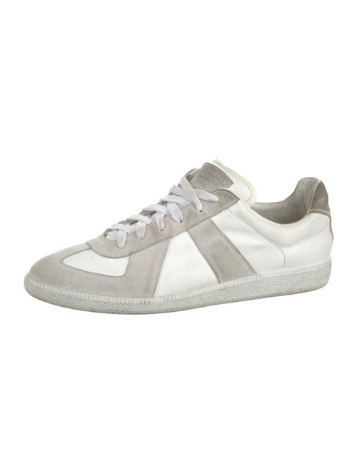 Maison Margiela Leather Printed Sneakers
