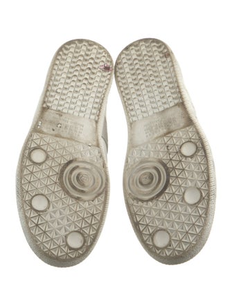 Maison Margiela Leather Printed Sneakers