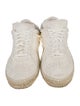 Maison Margiela Canvas Raw-Edge Trim Espadrille Sneakers