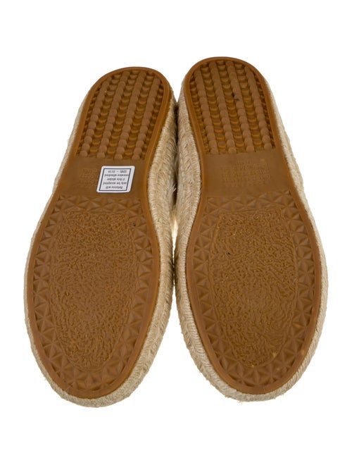 Maison Margiela Canvas Raw-Edge Trim Espadrille Sneakers