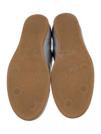 Maison Margiela Leather Scalloped Accent Sneakers