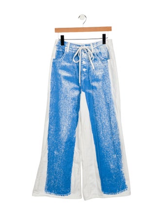 MM6 Maison Margiela 2022 Wide Leg Jeans