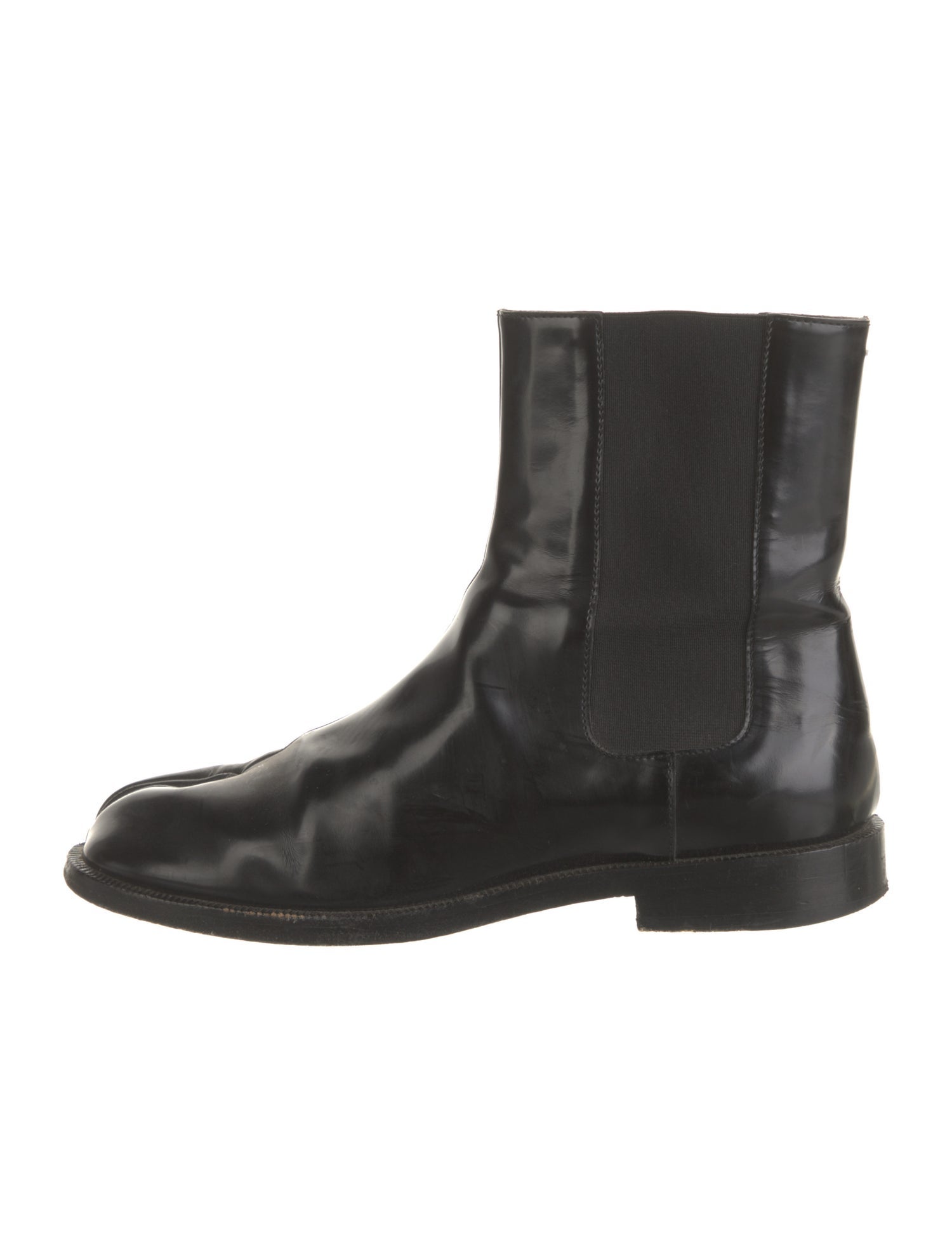 Maison Margiela Leather Chelsea Boots