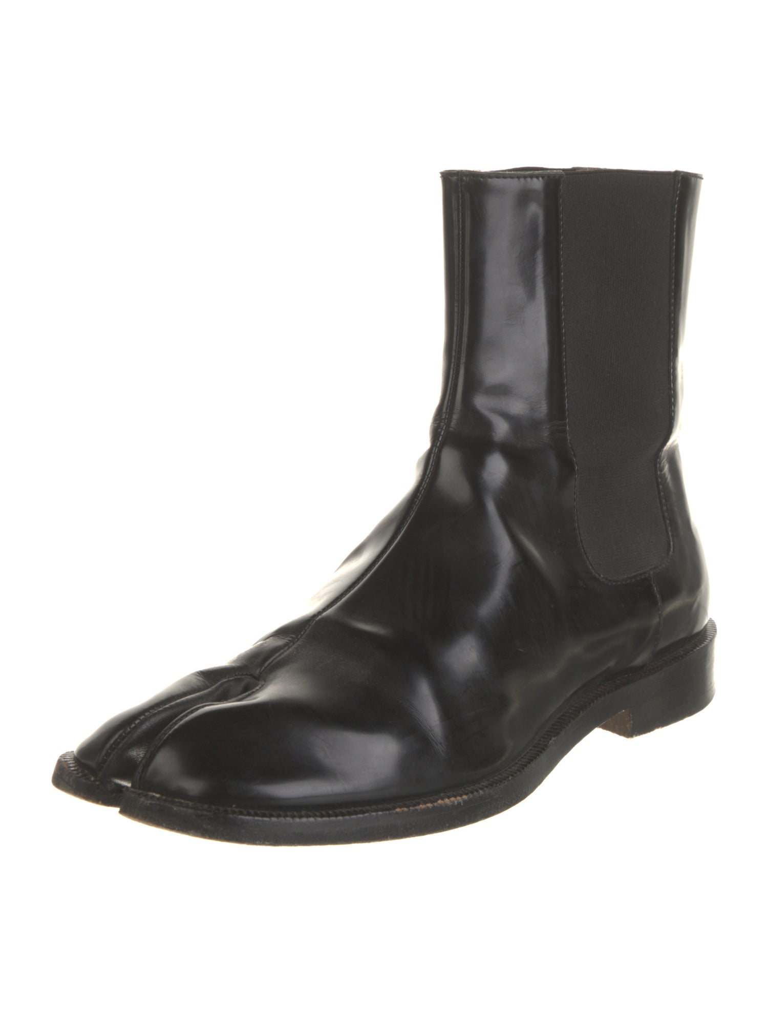 Maison Margiela Leather Chelsea Boots