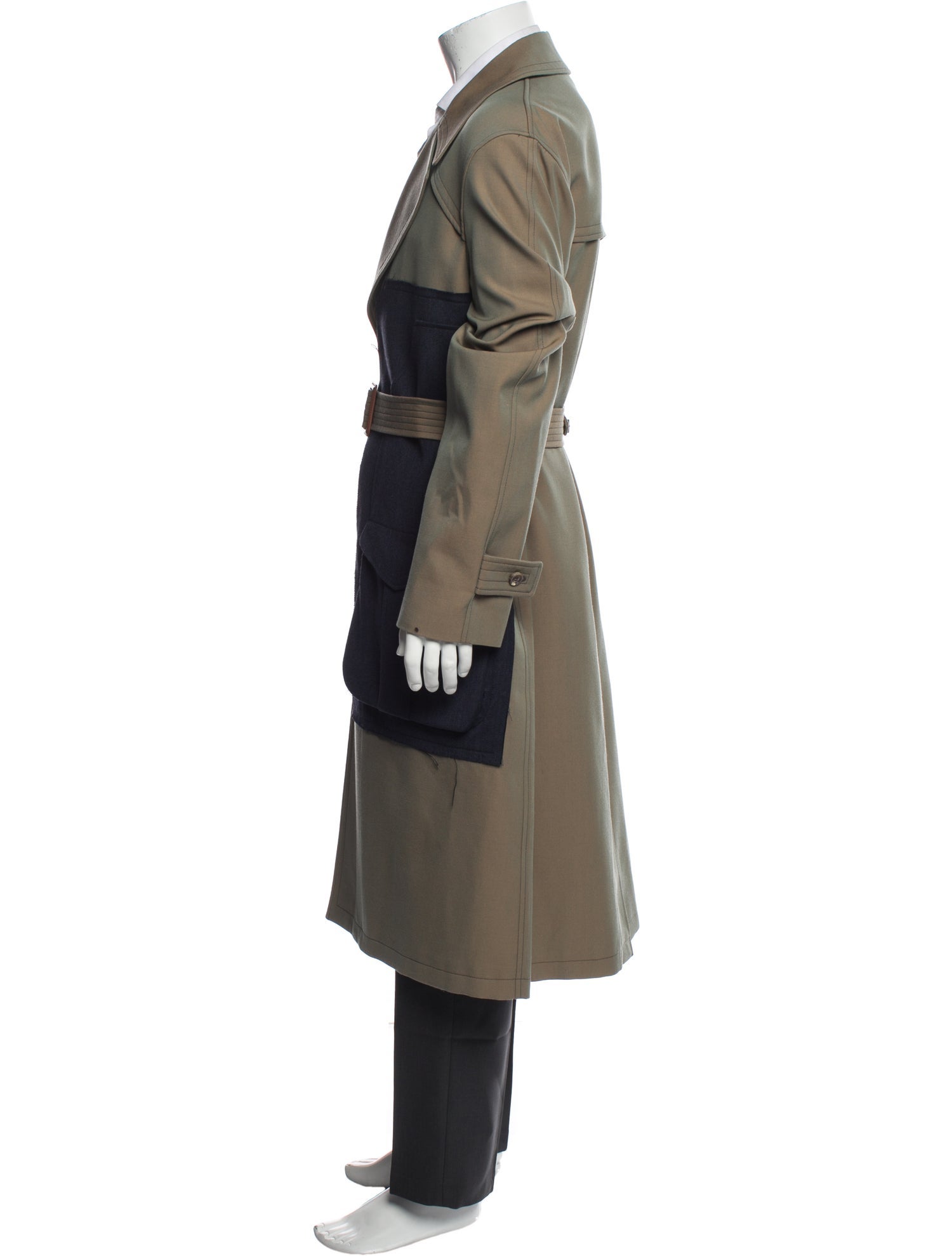 Maison Margiela 2021 Wool Trench Coat