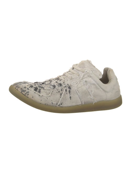 Maison Margiela Canvas Printed Sneakers