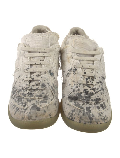 Maison Margiela Canvas Printed Sneakers