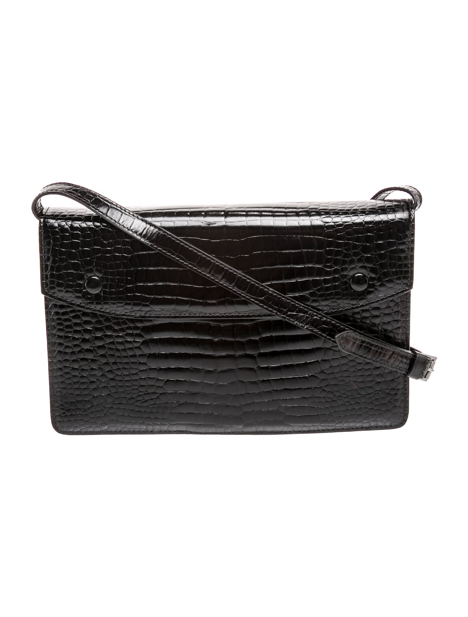 Maison Margiela Embossed Leather Messenger Bag