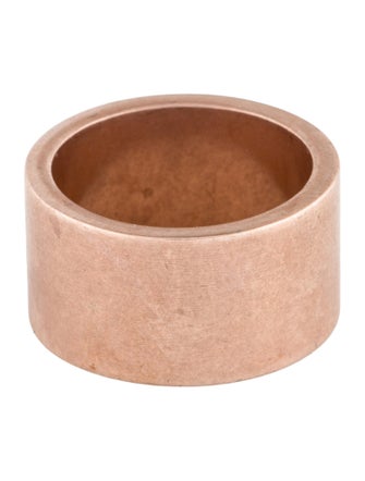 Maison Margiela Wide Logo Band Ring