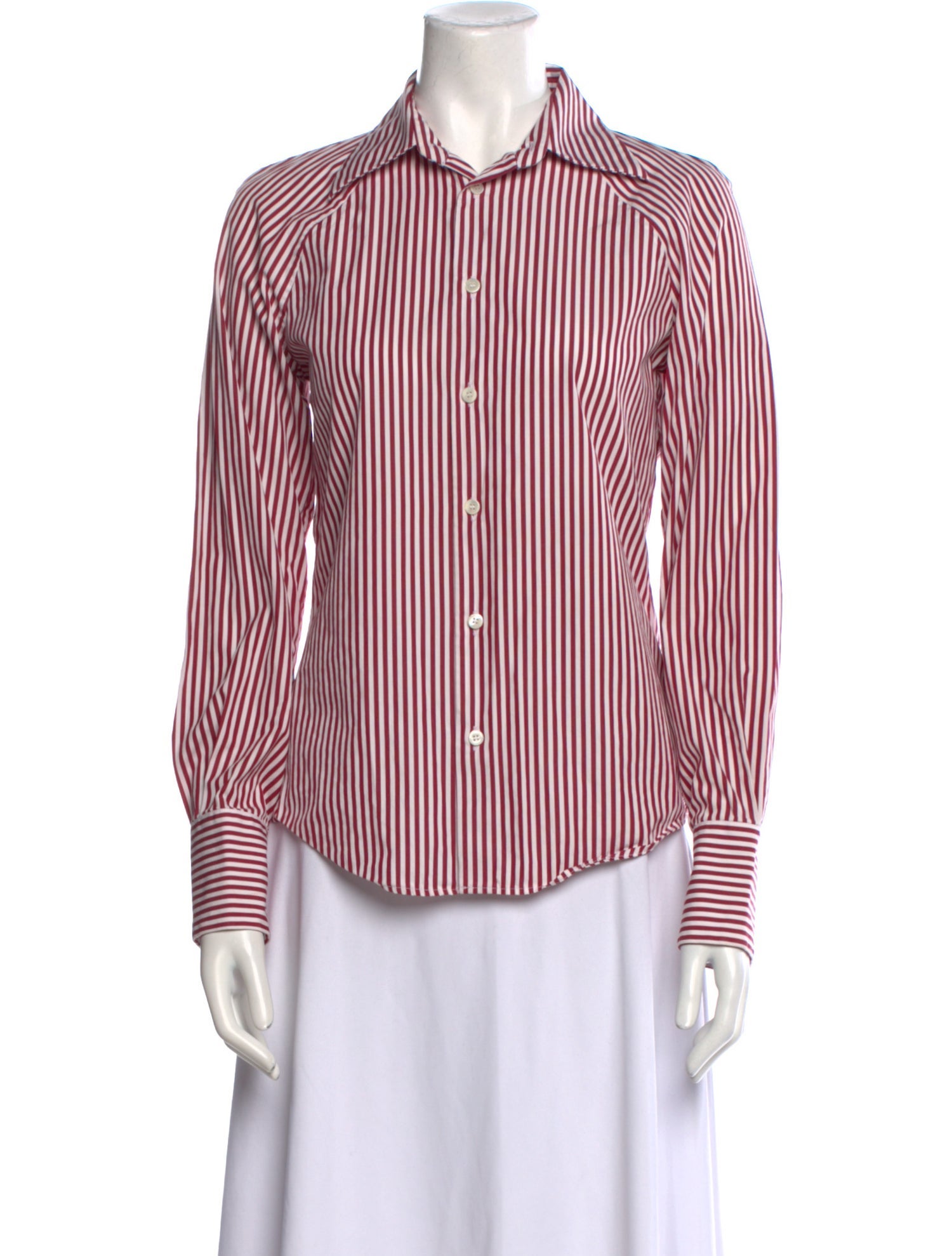 Maison Margiela 2019 Striped Button-Up Top