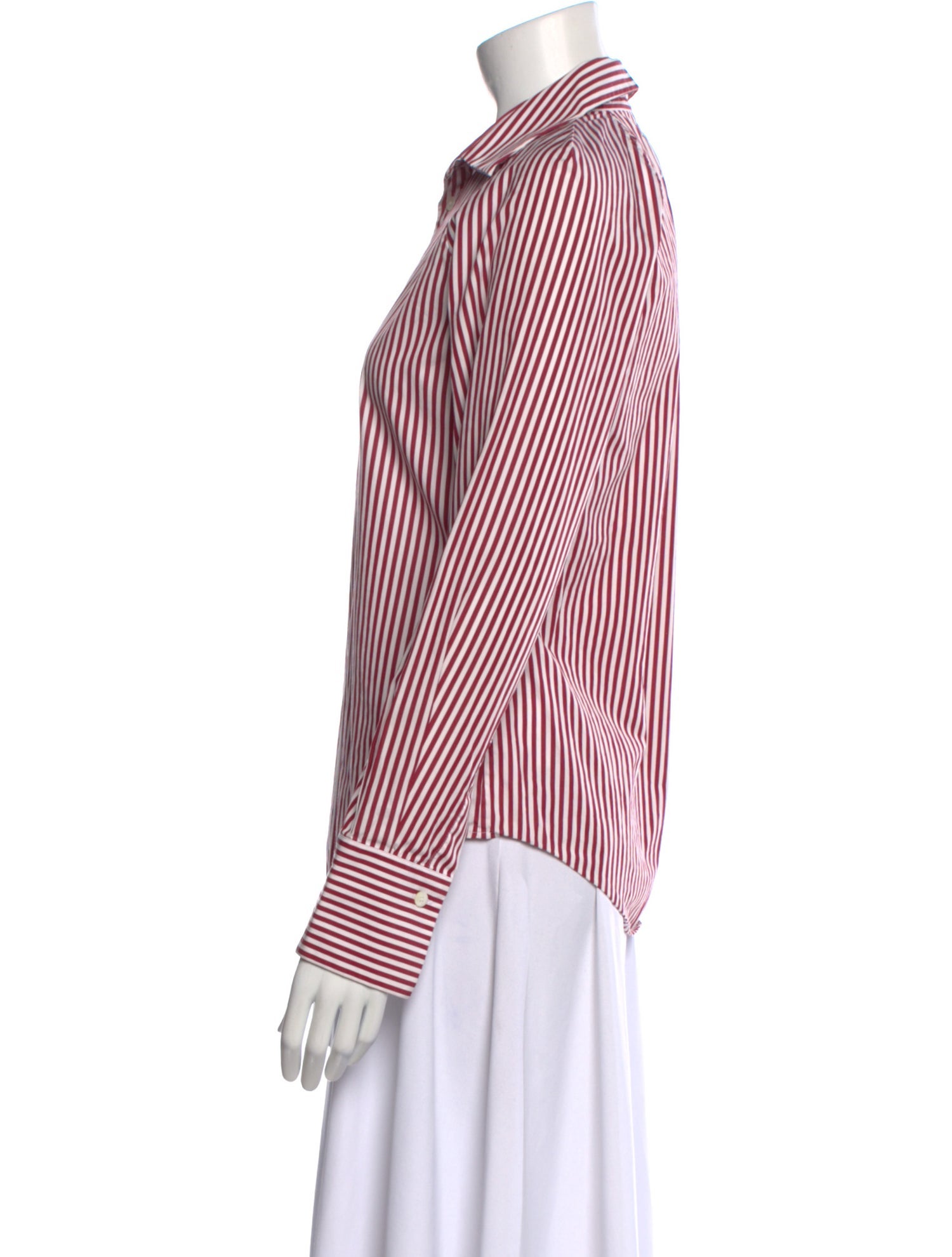 Maison Margiela 2019 Striped Button-Up Top