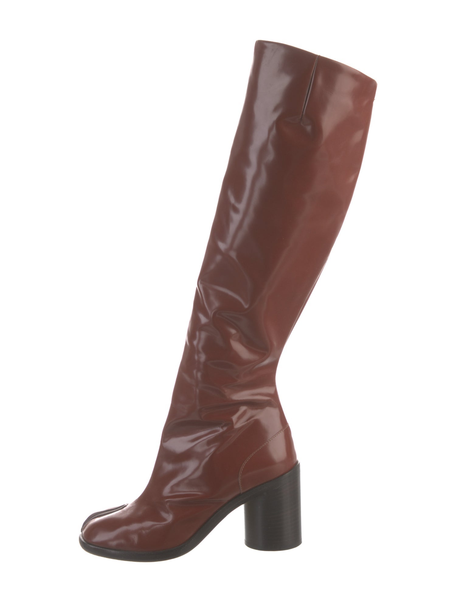 Maison Margiela Leather Lace-Up Boots