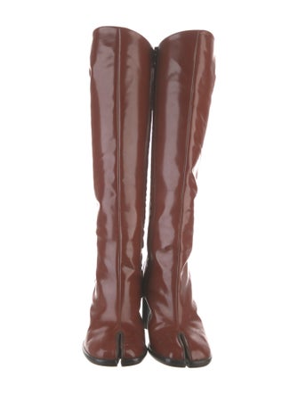 Maison Margiela Leather Lace-Up Boots