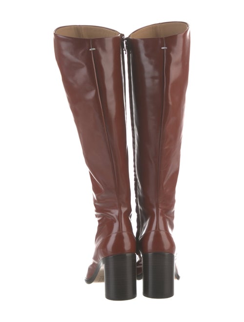 Maison Margiela Leather Lace-Up Boots