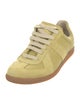 Maison Margiela Suede Colorblock Pattern Sneakers