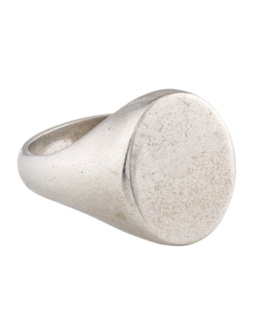 Maison Margiela Band Signet Ring 8.25