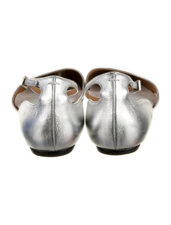 Maison Margiela Leather D'Orsay Flats