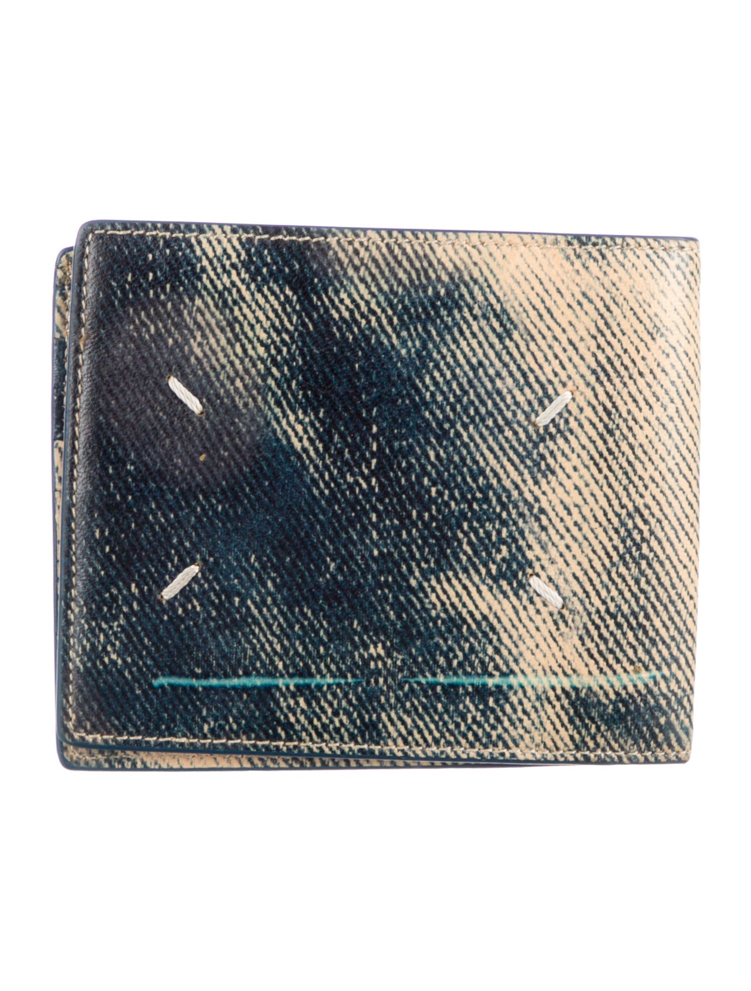 Maison Margiela Leather Printed Wallet