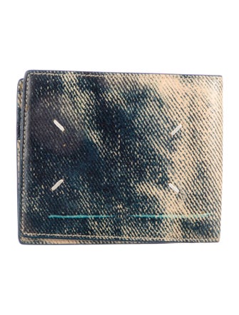 Maison Margiela Leather Printed Wallet