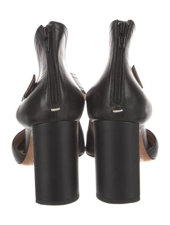 Maison Margiela Leather Slingback Pumps