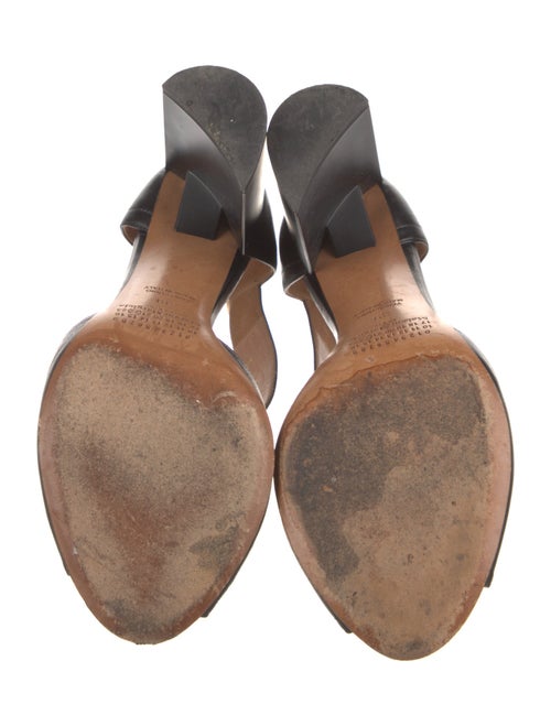 Maison Margiela Leather Slingback Pumps
