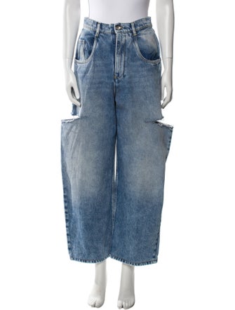 Maison Margiela 2022 Wide Leg Jeans
