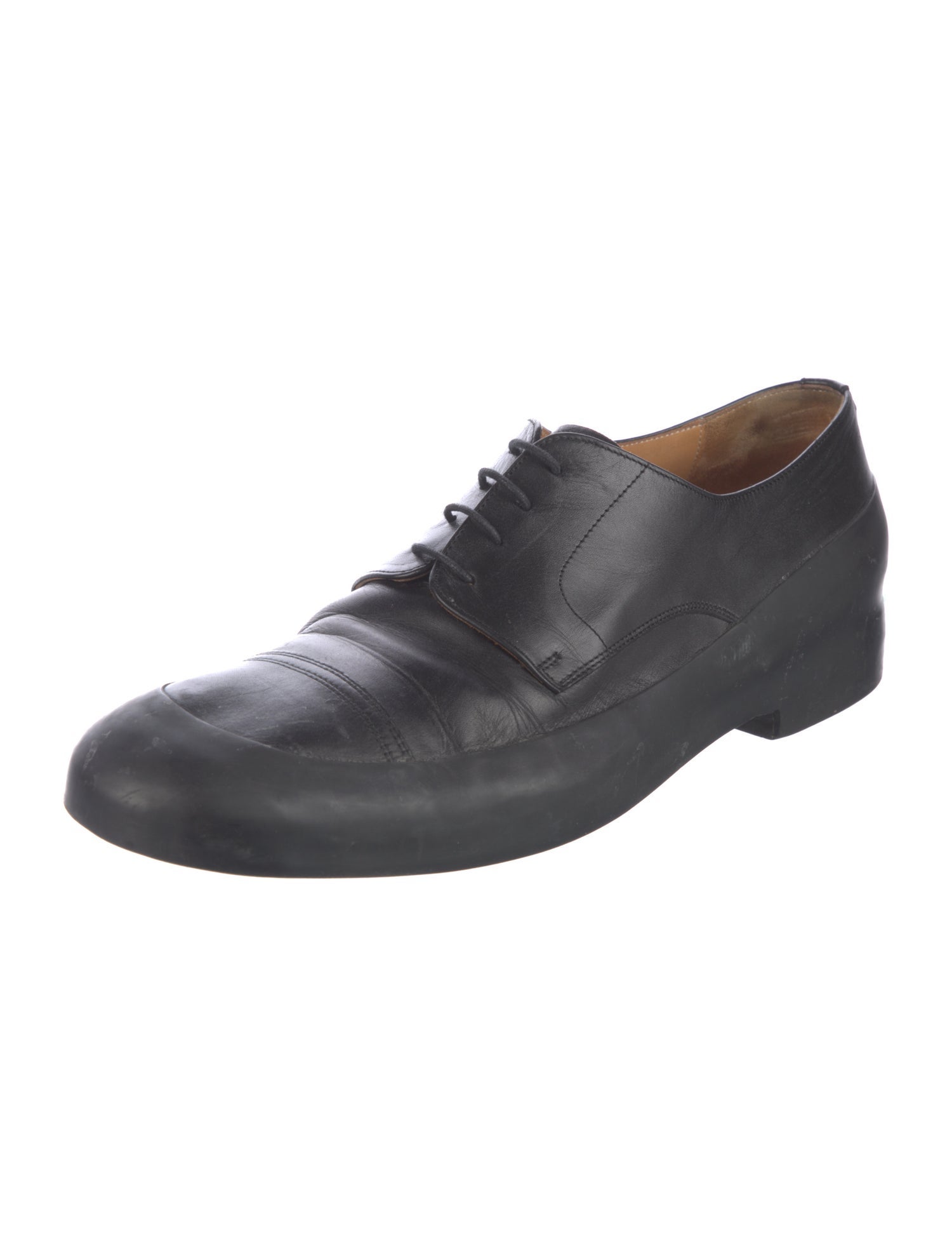 Maison Margiela Leather Derby Shoes