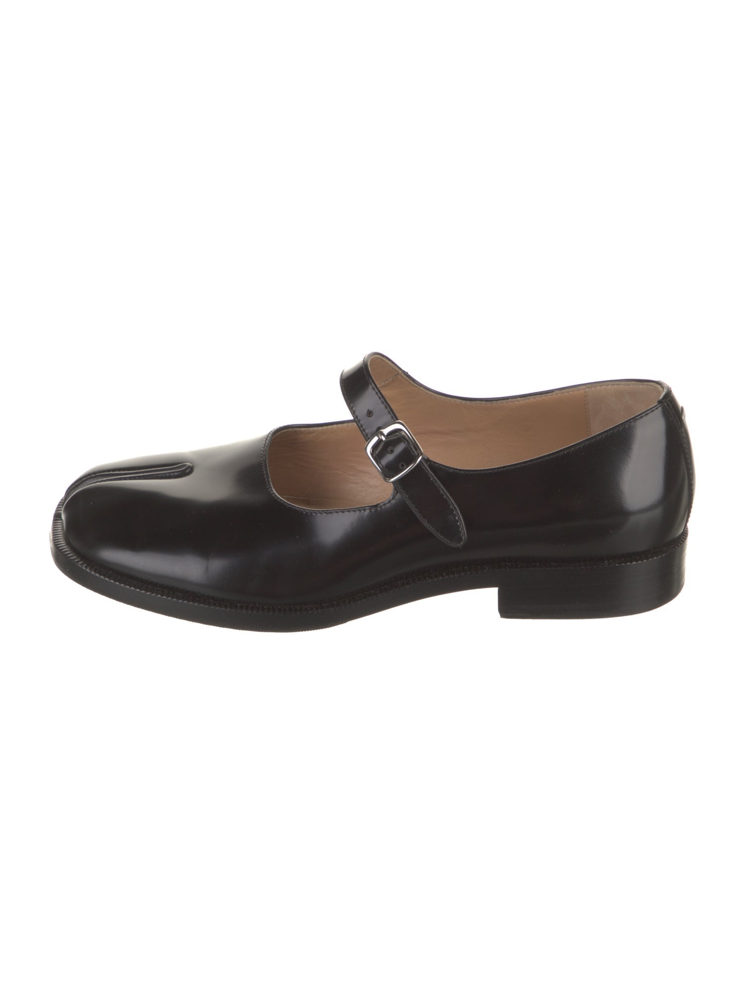 Maison Margiela Patent Leather Mary Jane Flats