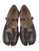 Maison Margiela Leather Mary Jane Flats