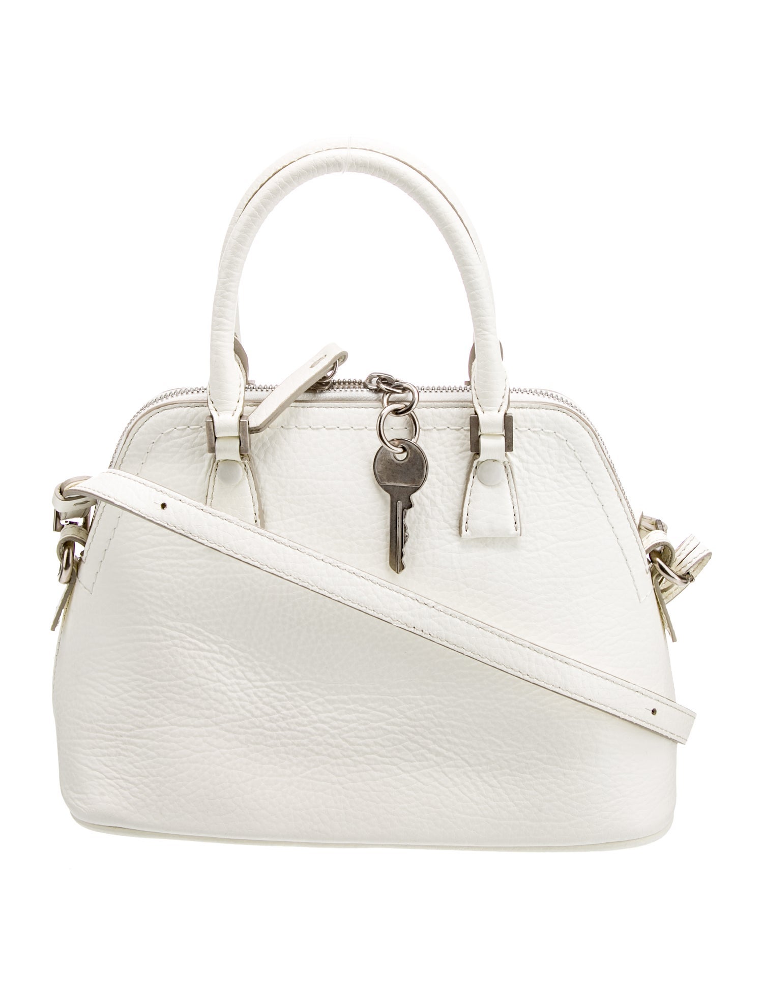 Maison Margiela Leather Top Handle Bag