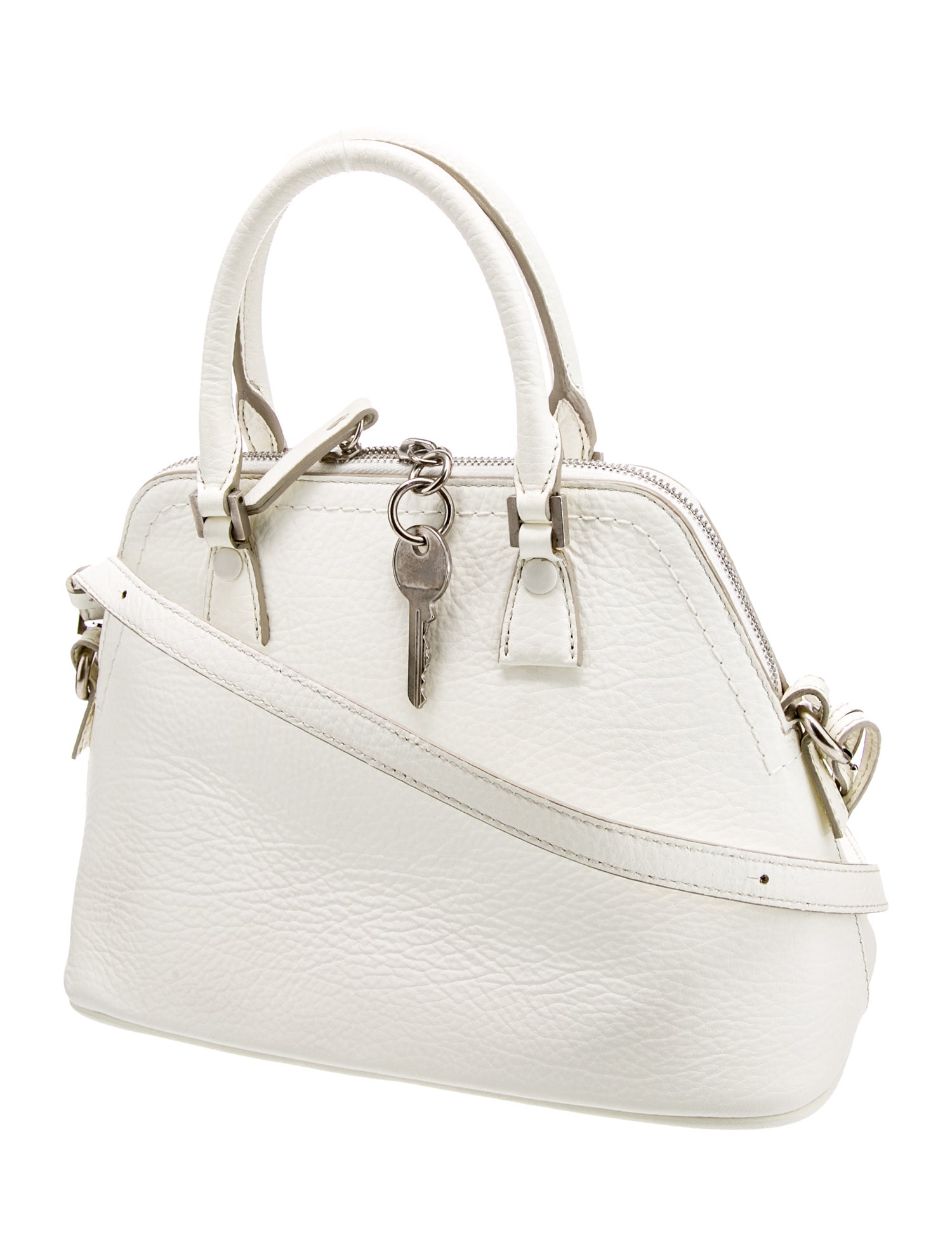 Maison Margiela Leather Top Handle Bag