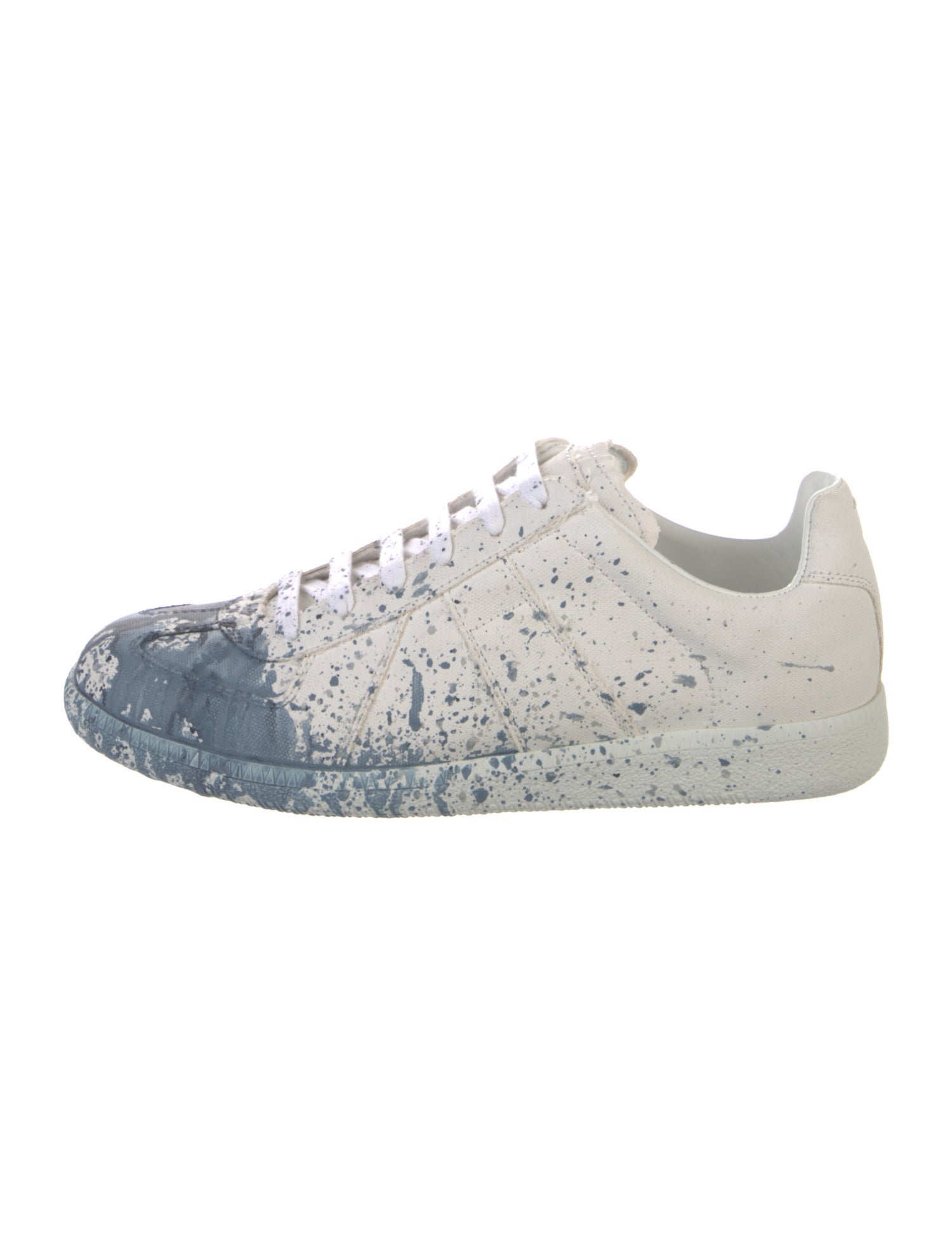 Maison Margiela Canvas Printed Sneakers