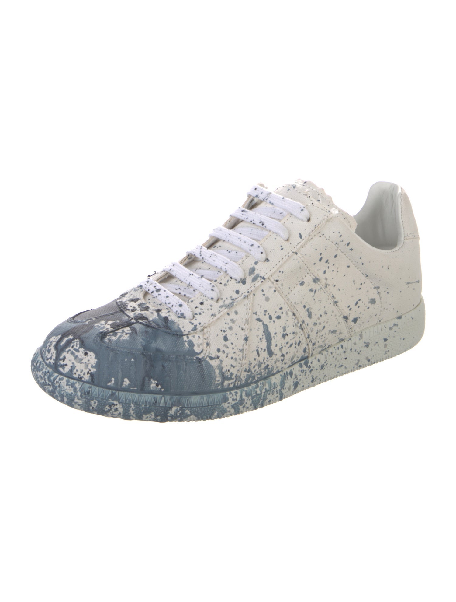 Maison Margiela Canvas Printed Sneakers