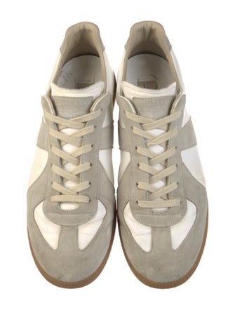 Maison Margiela Leather Printed Sneakers