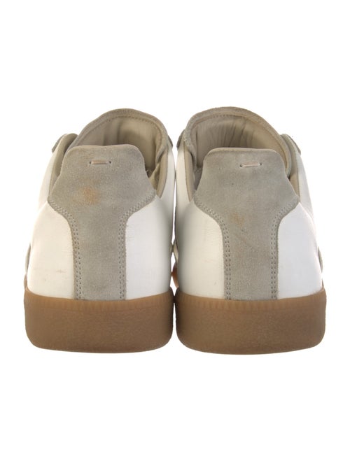 Maison Margiela Leather Printed Sneakers